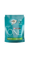 PURINA ONE "Indor" сухой 200 гр для Кошек Индор Индейка