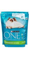 PURINA ONE "Indor" сухой 750 гр для Кошек Индор Индейка