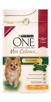 PURINA ONE "Моя Собака... Непоседа" сухой 1,5 кг для Собак Курица ПРОМО
