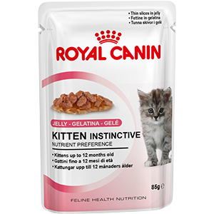 RC KITTEN INSTINCTIVE JELLY 85 г для котят в период роста