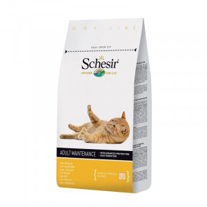 Schesir сухой корм 1,5 кг для кошек Курица Schesir сухой корм 1,5 кг для кошек Курица