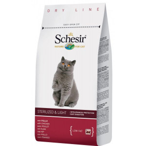 Schesir сухой корм 400г для кошек стерилизованных и с избыточным весом Schesir сухой корм 400г для кошек стерилизованных и с избыточным весом