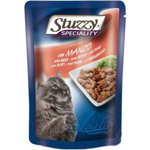 STUZZY SPECIALITY CAT консервы для кошек с говядиной 100гр
