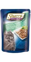 STUZZY SPECIALITY CAT консервы для кошек с курицей и ветчиной 100гр