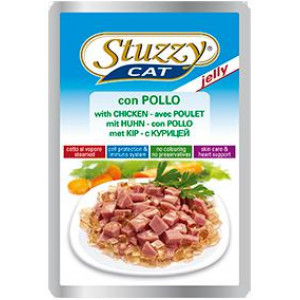 STUZZY CAT консервы для кошек курица в желе 100гр