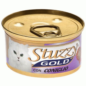 STUZZY GOLD консервы для кошек 85г Мусс, Кролик