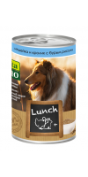 VITA PRO LUNCH Консервы д/собак от 1г  Индейка, Кролик, рис 400г ж/б